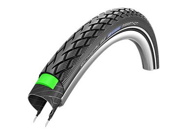 Превью  Велопокрышка SCHWALBE Marathon 28"/700C Perfomance GreenGuard TwinSkin Addix Сталь